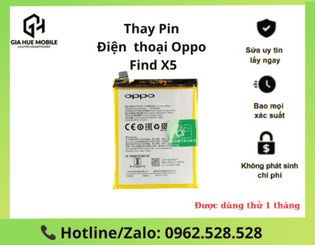 Thay Pin OPPO Find X5
