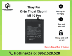 Thay Pin Xiaomi Mi 10 Pro