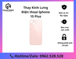 Thay kính lưng iPhone 15 Plus