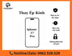 Thay mặt kính iPhone 17 Pro