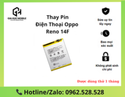 Thay pin OPPO Reno 14F