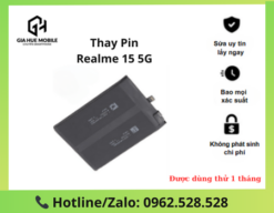 Thay pin Realme 15 5G