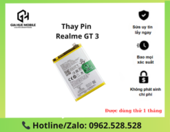 Thay pin Realme GT 3