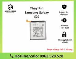 Thay pin Samsung S20