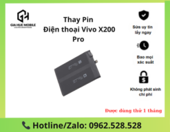 Thay pin Vivo X200 Pro