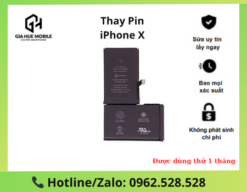 Thay pin iPhone X