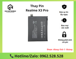 Thay pin Realme X3 Pro