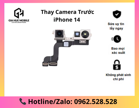 Thay camera trước iPhone 14