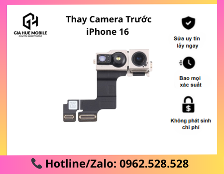 Thay camera trước iPhone 16