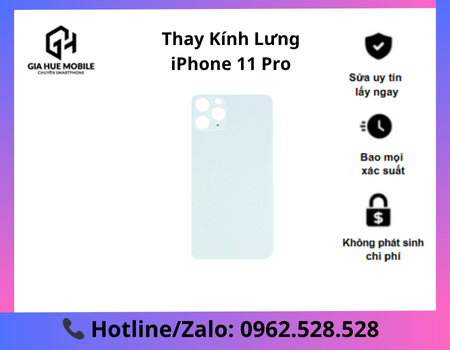 Thay Kính Lưng iPhone 11 Pro