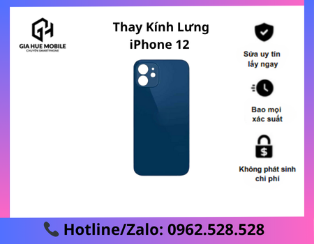 Thay Kính Lưng iPhone 12