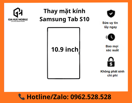 Thay mặt kính Samsung Tab S10