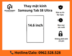 Thay mặt kính Samsung Tab S8 Ultra