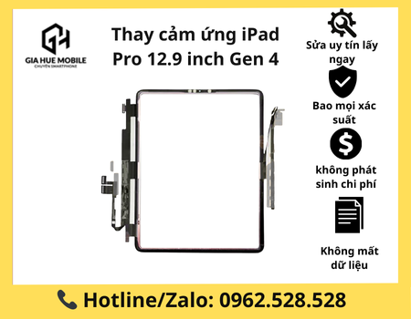 Thay cảm ứng iPad Pro 12.9 inch Gen 4